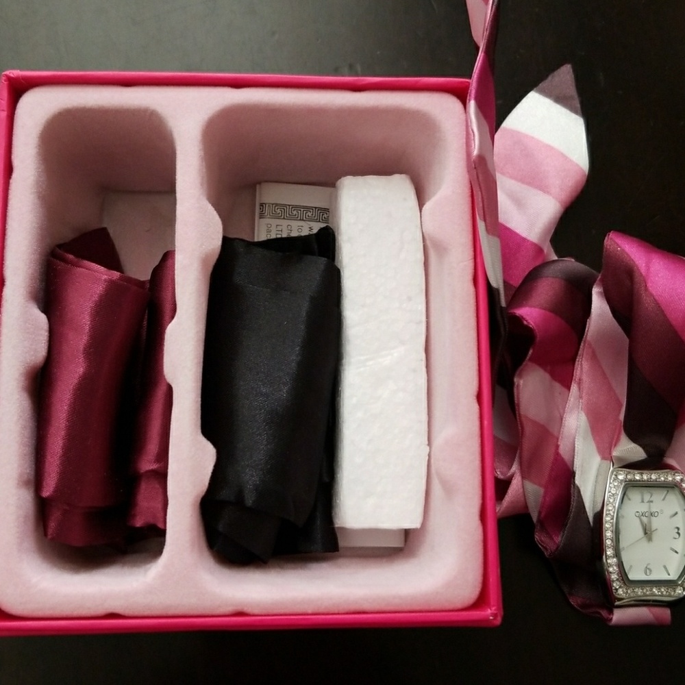 XOXO Ribbon Wrap Watch - Picture 2 of 3
